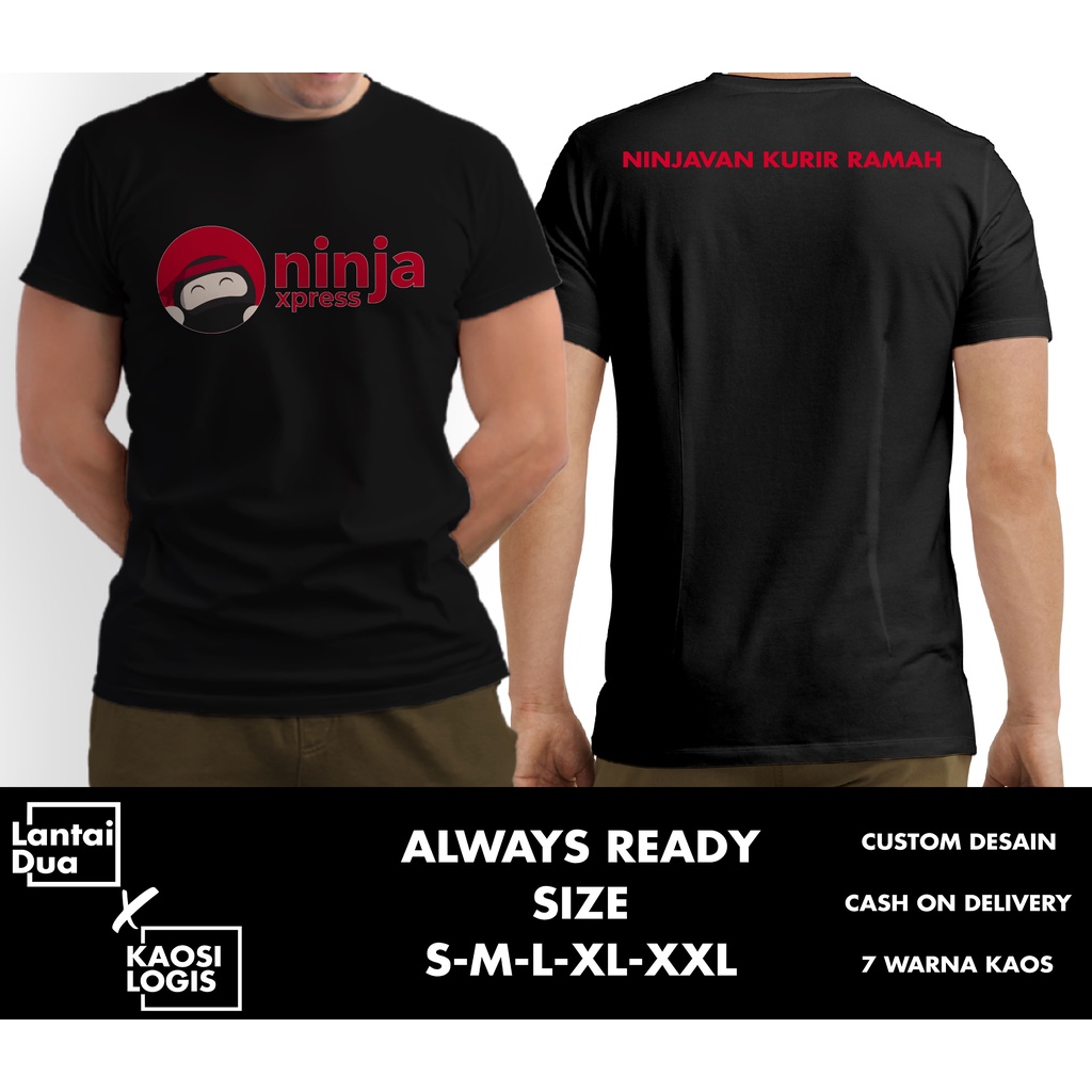 Kaos Ninja Express Ninjavan Keren Terbaru - DR INDUSTRIES