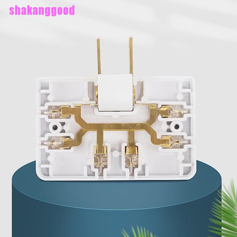 SKK Rotatable Socket Converter 180 Degree Multi Plug Slim Wireless Outlet Adapter SKK