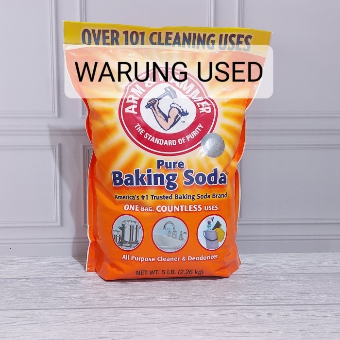 

BAKING SODA MERK Arm Hammer Baking Soda 2.26 KG MADE IN USA 2.26KG