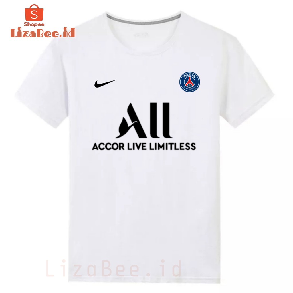 Kaos Lionel Messi Baju Bola Messi PSG Paris 30 Ooredoo Dewasa Ori Anak Laki-laki All Size M L XL XXL