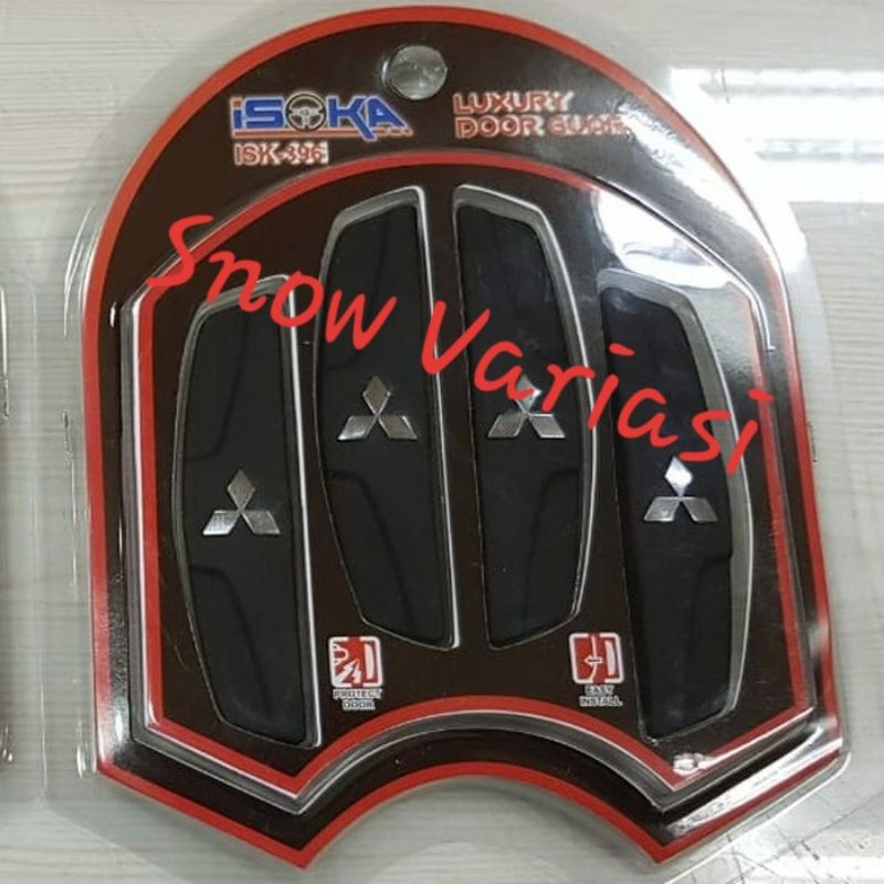 Door Guard DoorGuard Pelindung Pintu Mobil Logo Mitsubishi Xpander