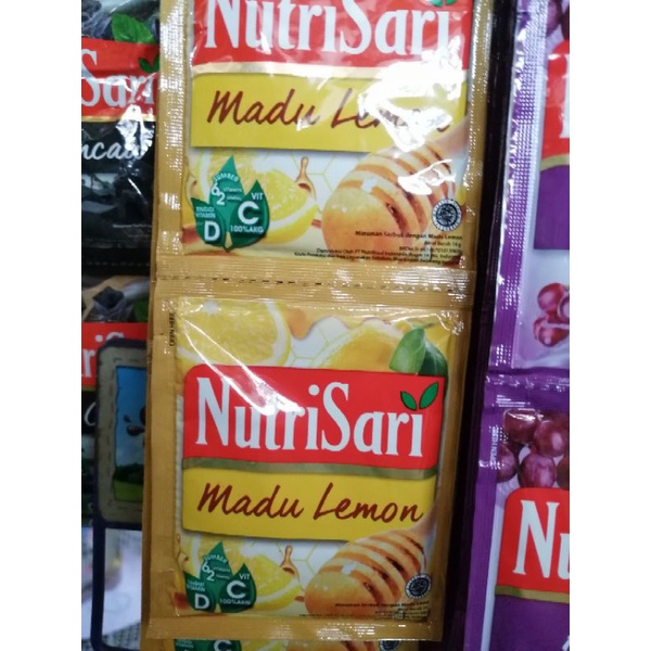 

Nutrisari Madu Lemon