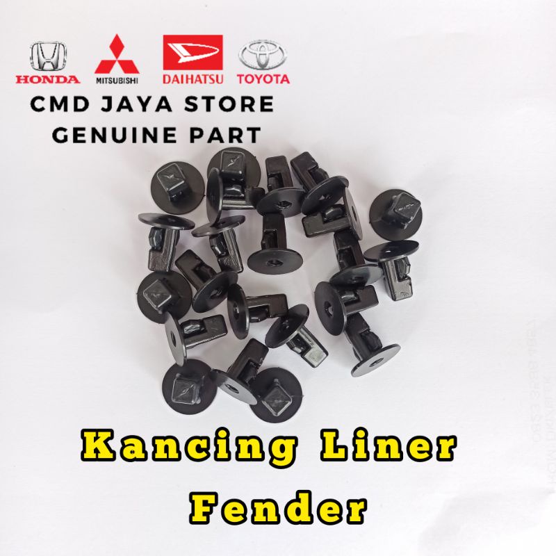 Kancing Klip Liner Fender Spakborn Avanza Xenia Rush Terios Calya Sigra Murah Satuan