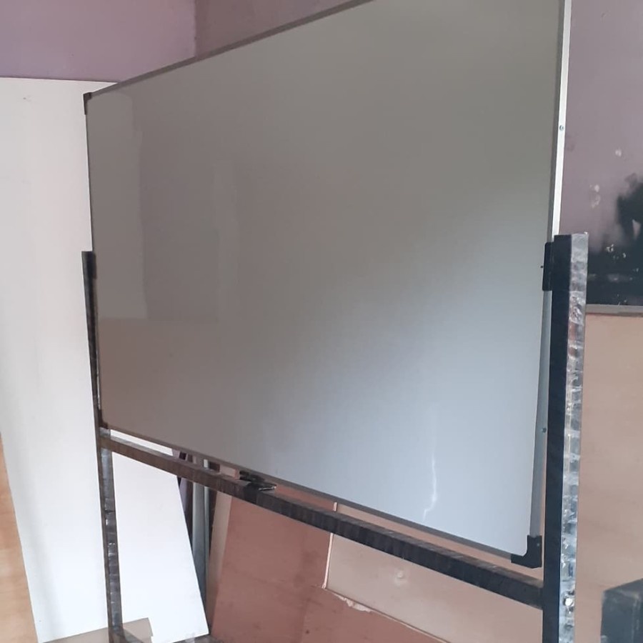 

WHITEBOARD Magnetik Double Face 90 180 Cm