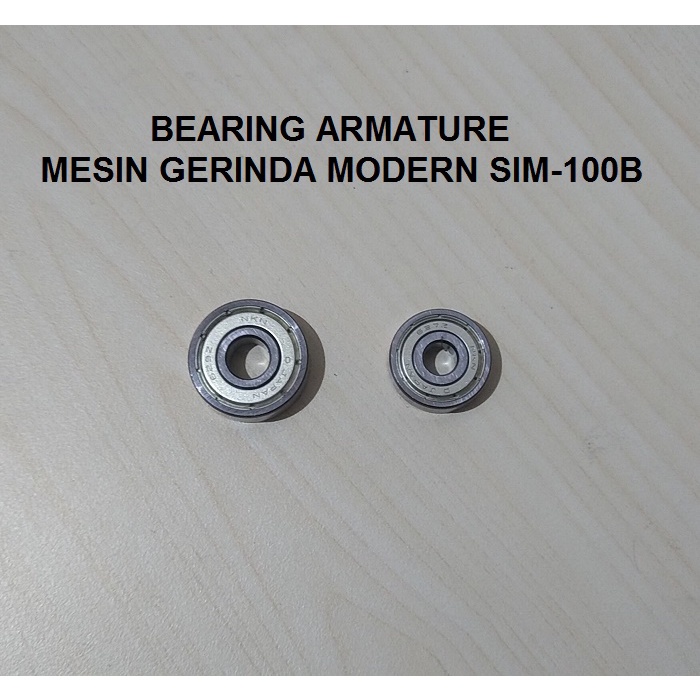 Bearing Armature Mesin Gerinda Modern SIM-100B Depan Belakang