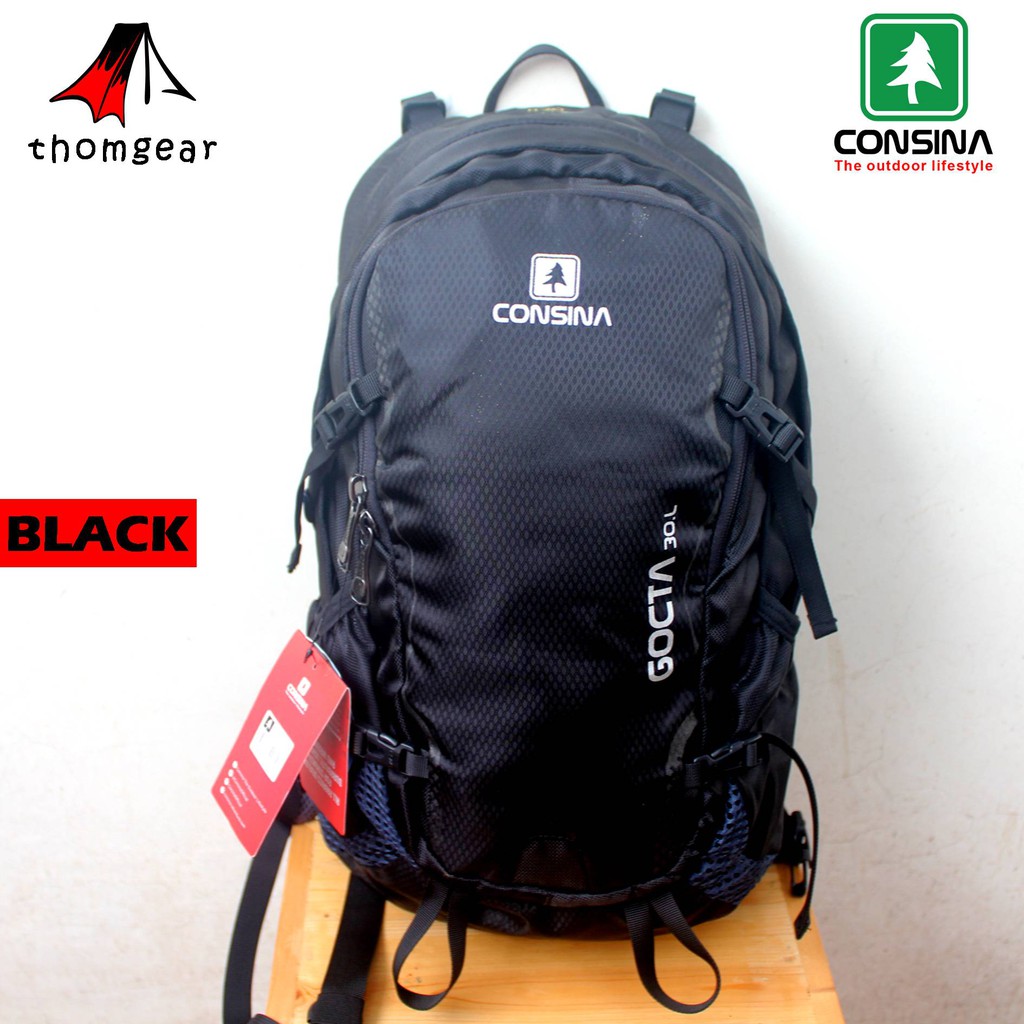 Thomgear Consina Gocta Free Raincover Tas Terlaris 30 Liter Tas Gunung Tas Sekolah Tas Kuliah