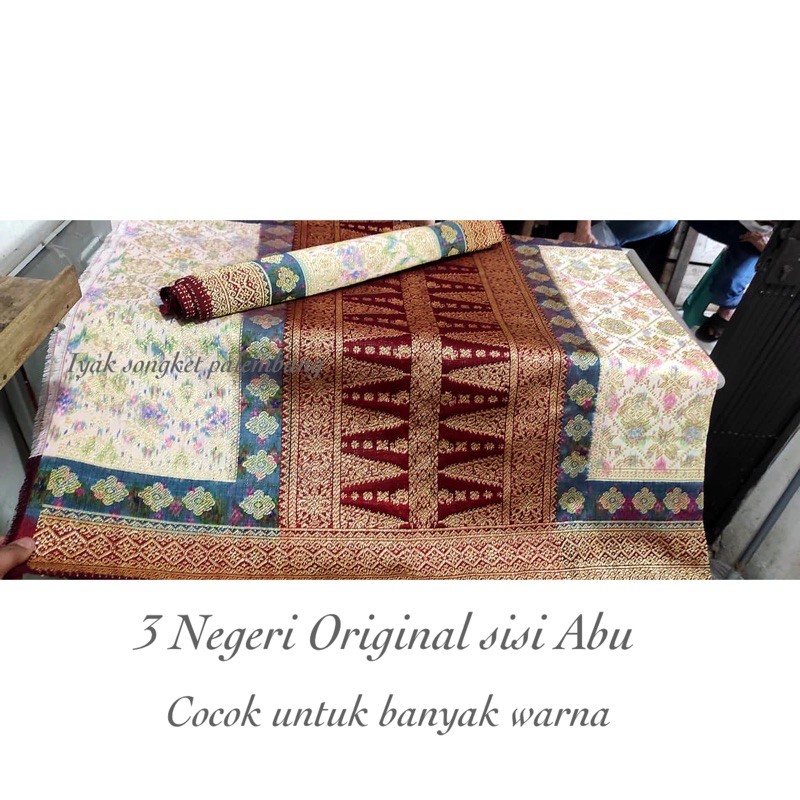Songket 3 Negeri Original songket palembang