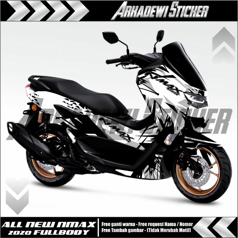 STIKER DECAL ALL NEW NMAX 2020 FULL BODY / DECAL NMAX TERBARU 2020