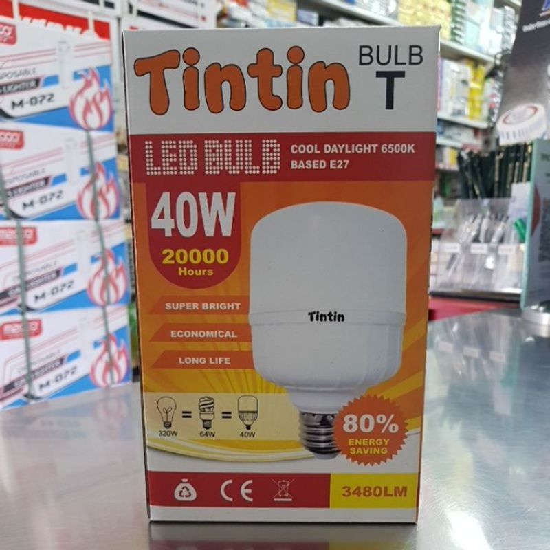 Lampu Tintin 40watt / Tintin 40w / Lampu LED Tintin 40 watt