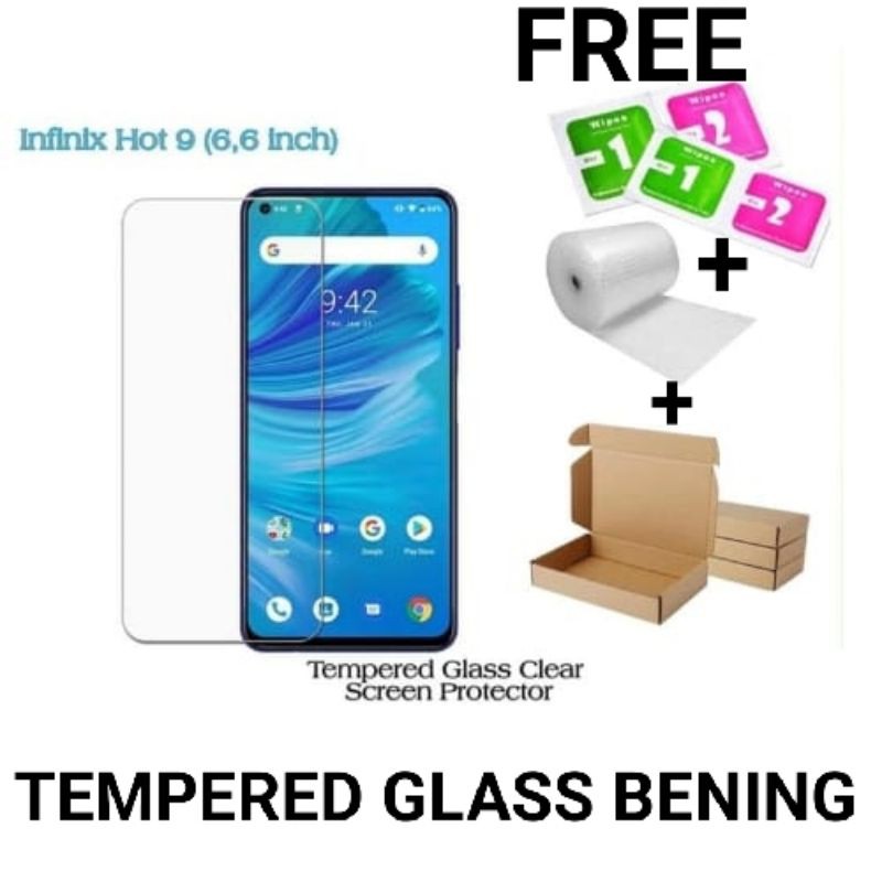 Tempered Glass Bening Infinix Smart 4/smart 5/Smart 6/Smart 6plus/Smart 6HD/Smart HD/Hot 8/8lite/9/9play/Hot 10play/Hot 10/10s/10T/Hot 11/Hot 11s/Hot 11 play/hot 12/hot 12i/hot 12play/Note 7 lite