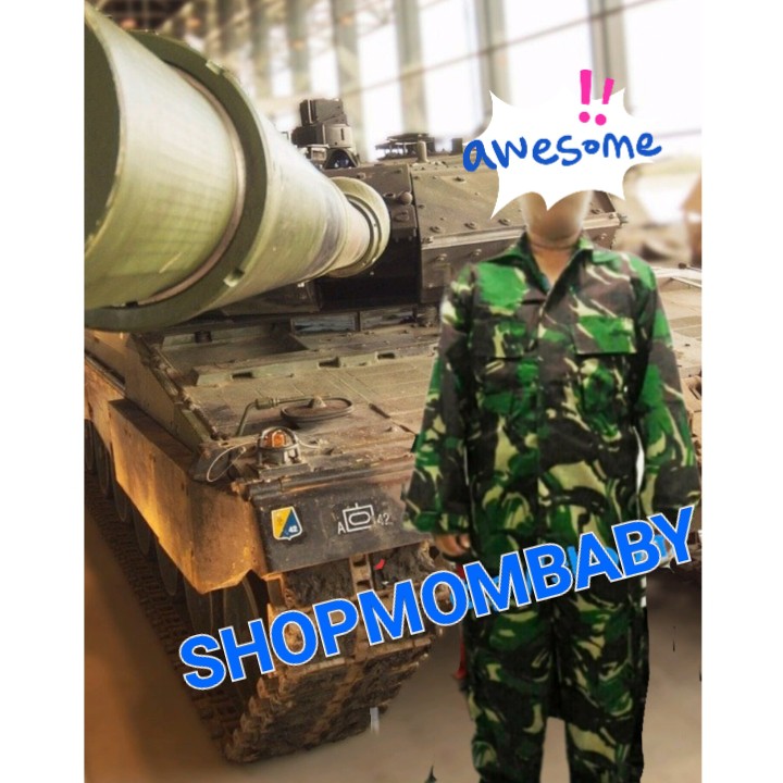 Baju tentara doreng dewasa