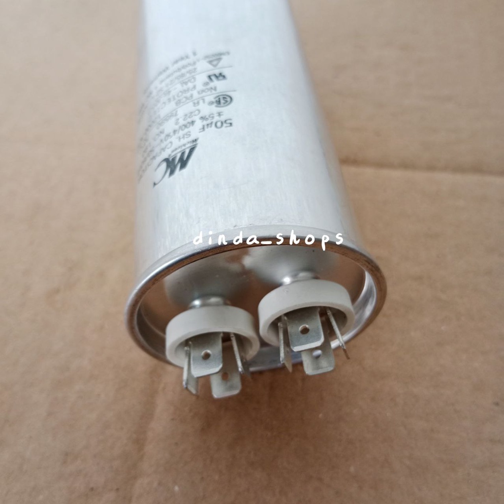 KAPASITOR AC / CAPACITOR AC 50 MIKRO / 50 uF (MERK MC)