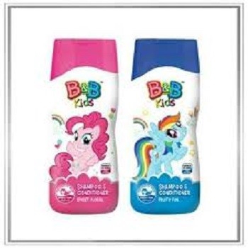 B&amp;B Kids Shampo &amp; Conditioner Pinkie 200ml - B&amp;B Kids Shampo Anak