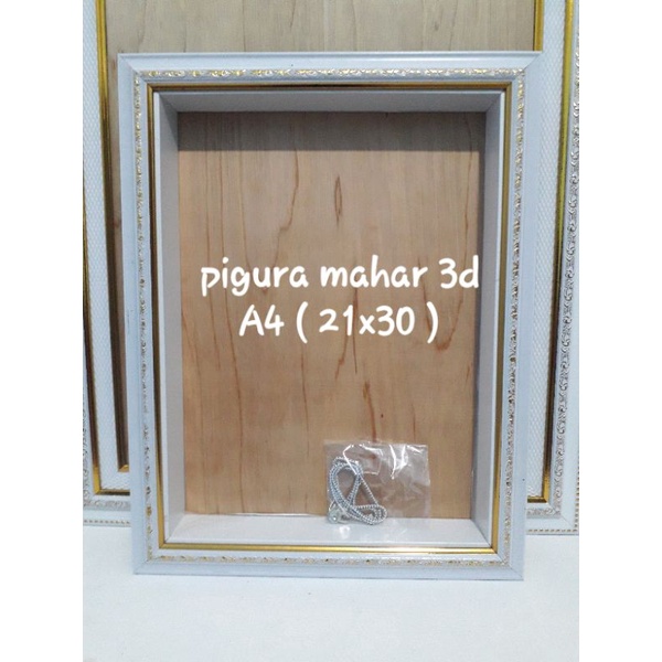 Pigura mahar 3d A4 (21x30)
