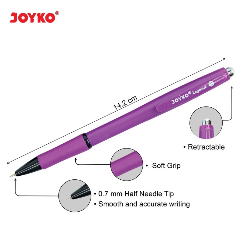 Pulpen Joyko BP-192 Legand (12pcs)