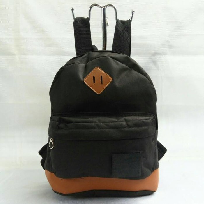tas ransel mini model jansport hitam coklat ada tempat notebook