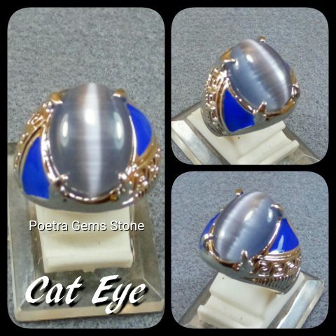 CINCIN BATU AKIK CAT EYE SILAU MAN !!! TERMURAH !!!