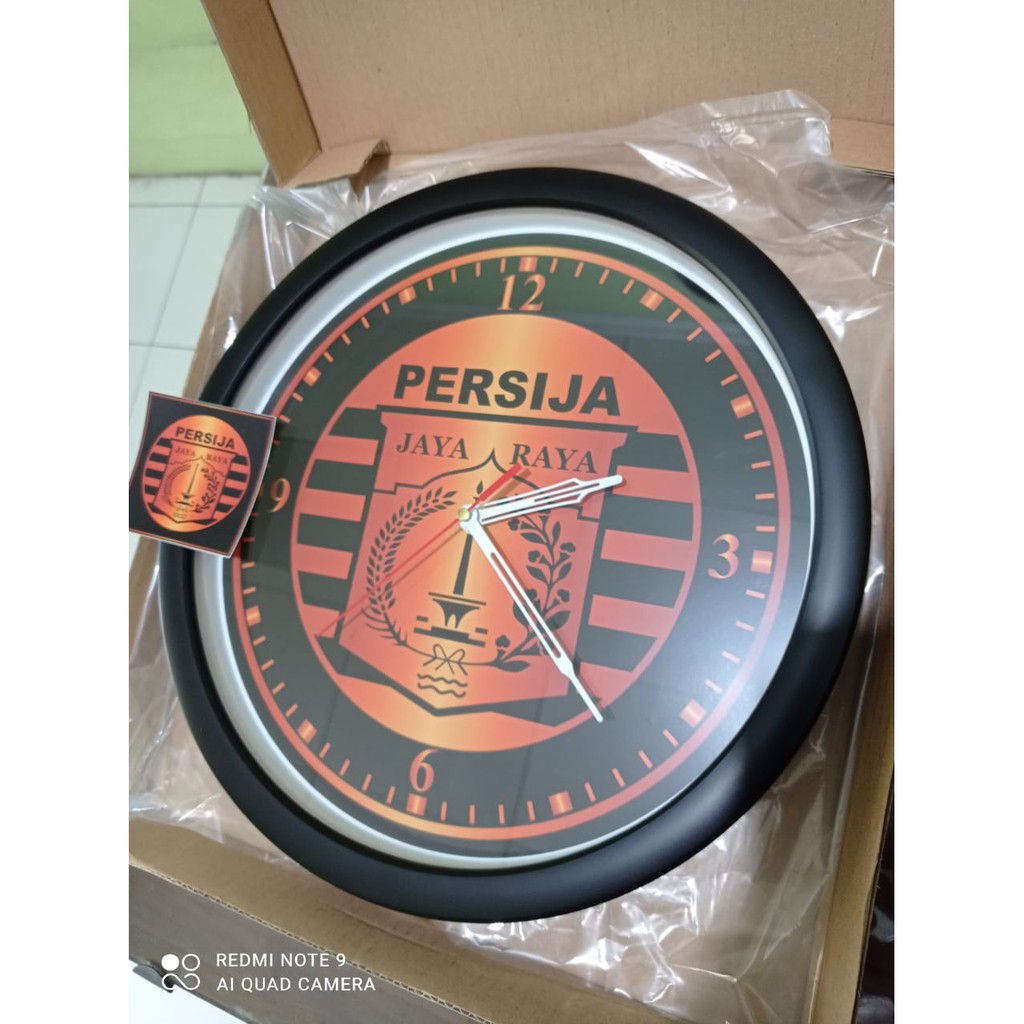 (ISTIMEWA BOSSQUE) JAM DINDING CUSTOM PERSIJA TIPE-1