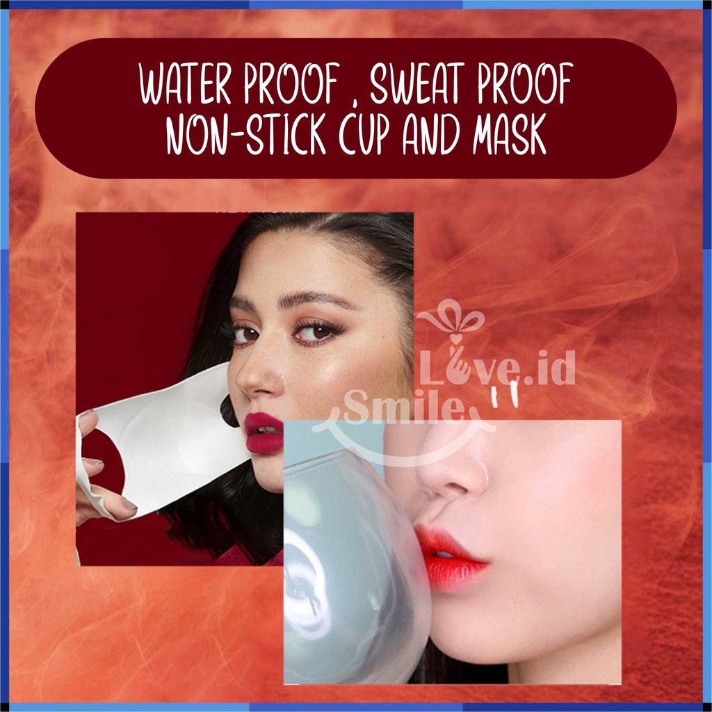 SANIYE Matte Liquid Lipstick Lip Tint Cair Lip Glaze Batik Style Waterproof Tahan Lama S02