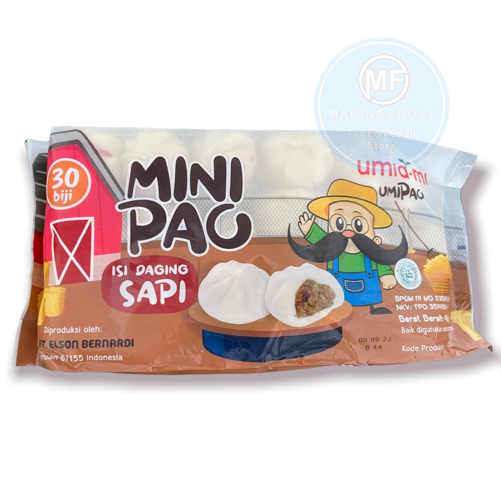 

UMIA MI MINI PAO SAPI 30 PC 480 GR