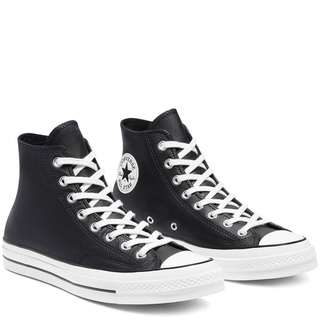 converse black high leather