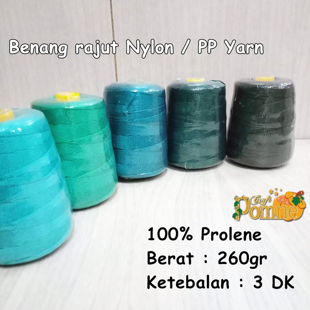 Benang Rajut Nylon / PP Yarn 260gr - Tosca