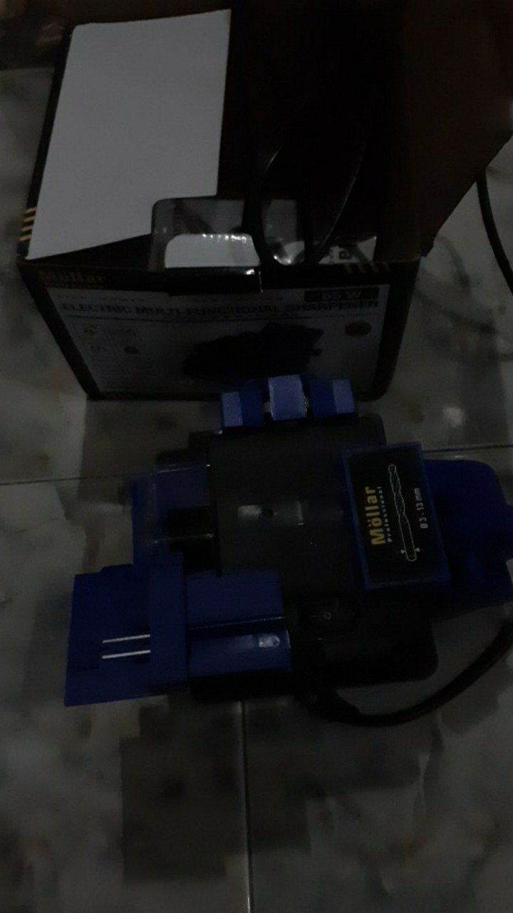 Mollar Mesin Pengasah Asah 3 In 1 Mata Bor - Pisau - Chisel Sharpener