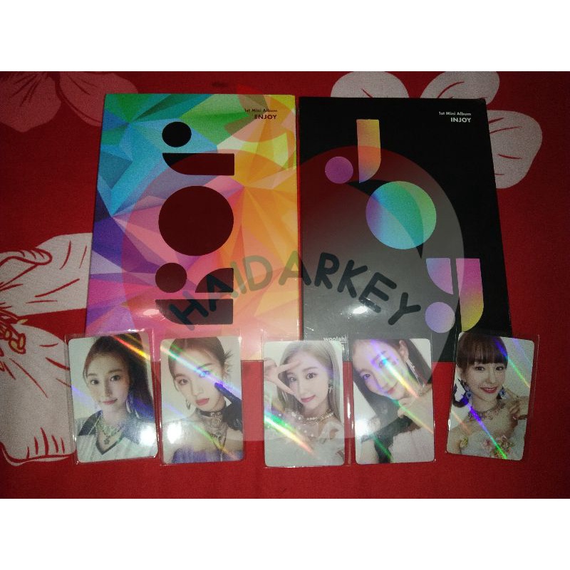 album sealed only wooah + poster. photocard Benefit makestar B Nana, Sora, wooyeon, Lucy, minseo