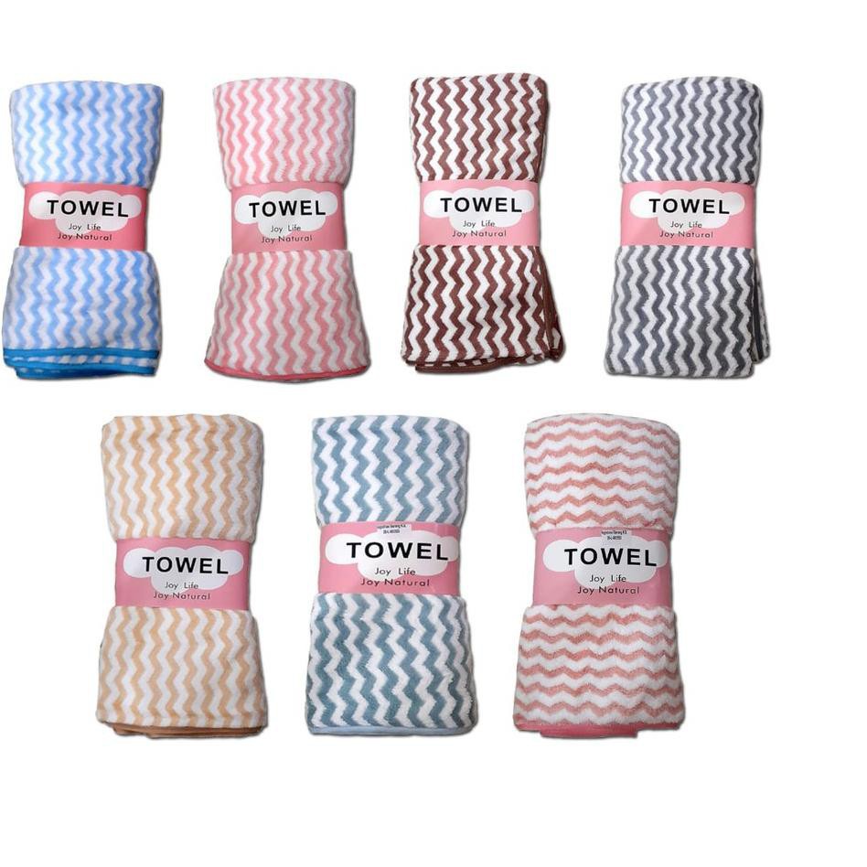 ## Ofi Store ## : HANDUK TOWEL JOY LIFE JOY NATURAL 70 x 140 cm