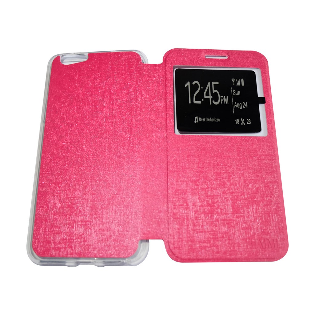 WARNA ACAK Casing Sarung Leather Case Flip Cover Dompet OPPO A35 F1 R3007 MIROR 3 R5 R7 A31T Neo 5.5