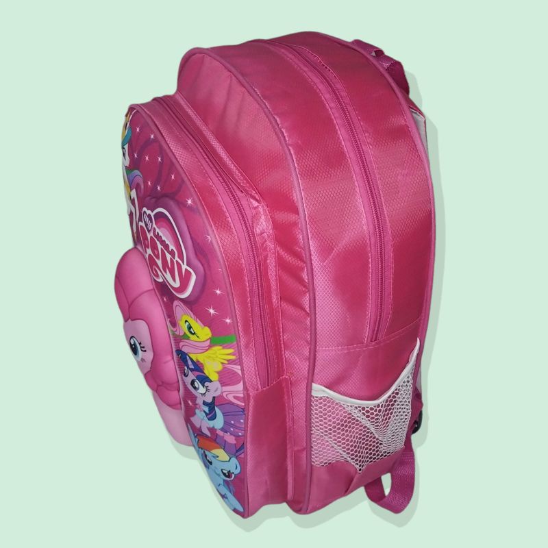 Tas Ransel Anak SD Perempuan Kuda Pony Tas Ransel Sekolah Anak TK SD Pony Embos Free jam Tangan