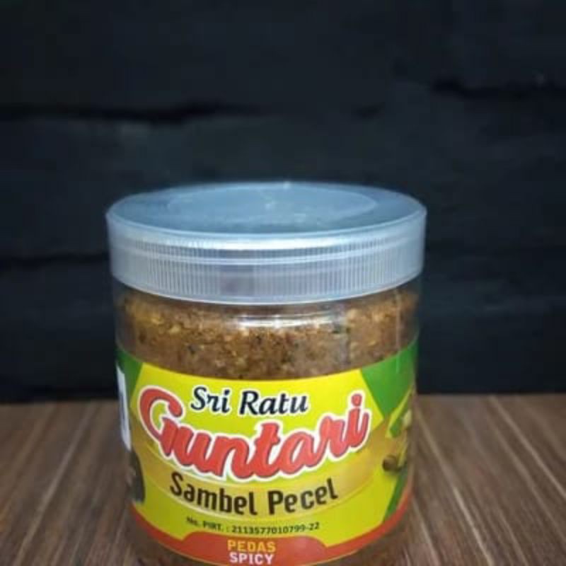 

TERPEDAS !! Sambal Pecel Guntari Spicy 500gr By Sri Ratu SKOMILL