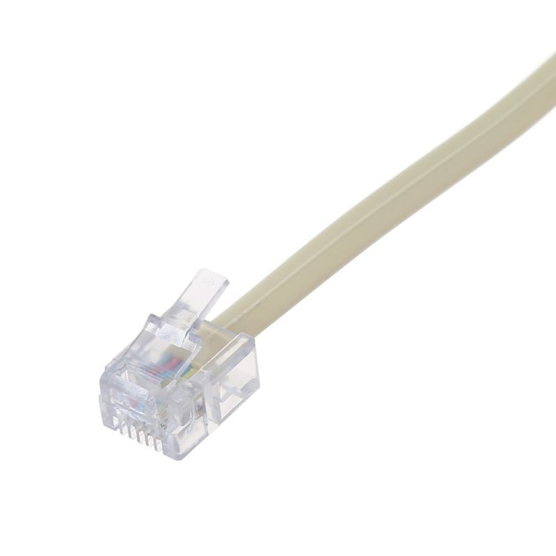 Adapter Splitter Telepon Rj11 6p4c 1 Male Ke 2 Female Rj11 Ke Rj11