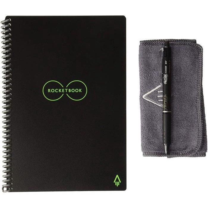 

Book Rocketbook Everlast Reusable Smart Notebook Executive(6 X 8.8 Inches)