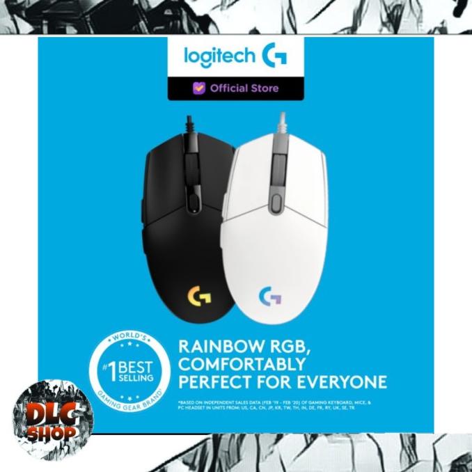 Logitech G102 mouse gaming wired RGB Macro