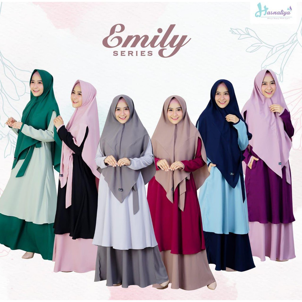 Gamis Emily by Hasnaliya Hijab
