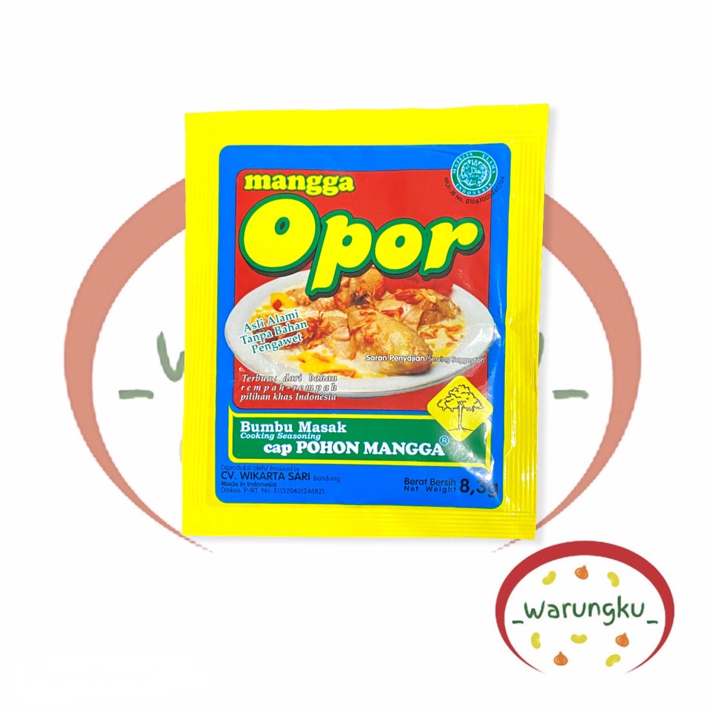 

Bumbu OPOR Cap Pohon Mangga HALAL