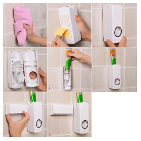 Dispenser Odol Toothpaste Brush / Set Pasta gigi &amp; Tempat Sikat