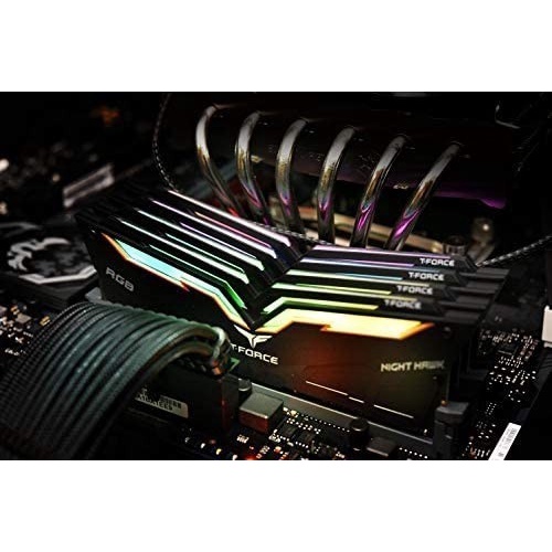 Team T-Force Night Hawk DDR4 3200Mhz 2X16GB RGB2 LED - Black