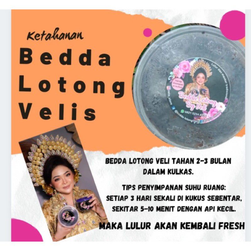 BEDDA LOTONG BY VELIS STORE | LULUR VIRAL | LULUR PEMUTIH BADAN
