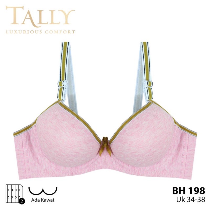 TALLY BRA BH 198/908 I CUP B KECIL | ADA BUSA I ADA KAWAT I SIZE 34-38