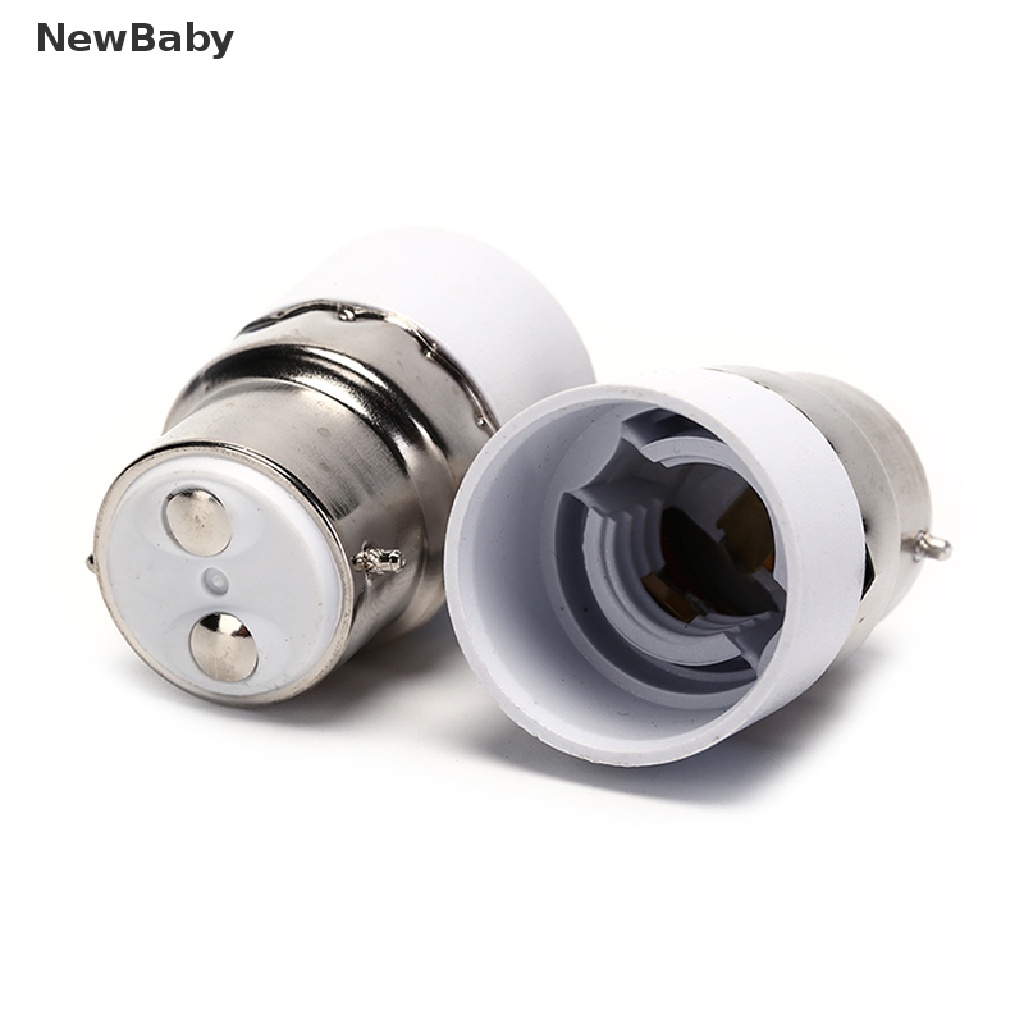 Newbaby Adapter Konverter Fitting Lampu Bohlam B22 Ke E14