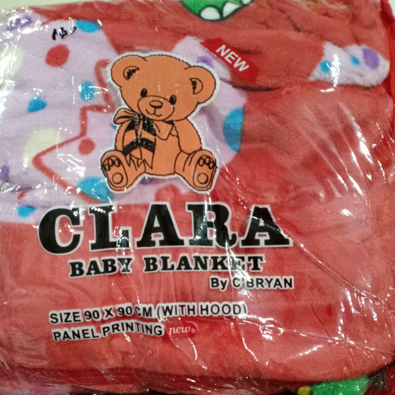 Harga Miring Selimut Bayi Bulu Bertopi "Clara"