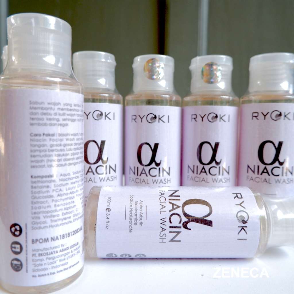Ryoki Niacin Facial Wash Original BPOM