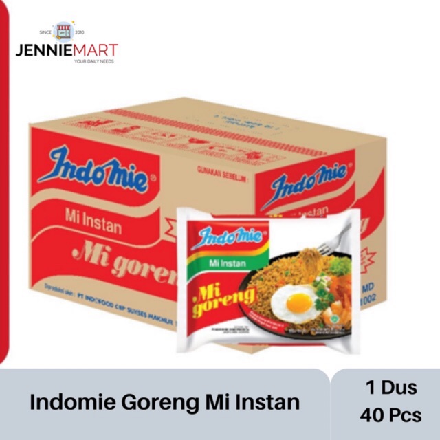 

Indomie Goreng 1 Dus 40 Pcs