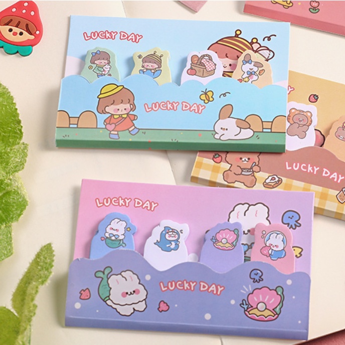 

Sticky note korea Lucky day