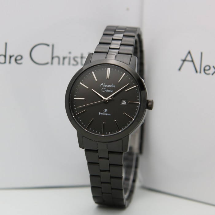 ALEXANDRE CHRISTIE AC 1007 FULL BLACK WANITA ORIGINAL
