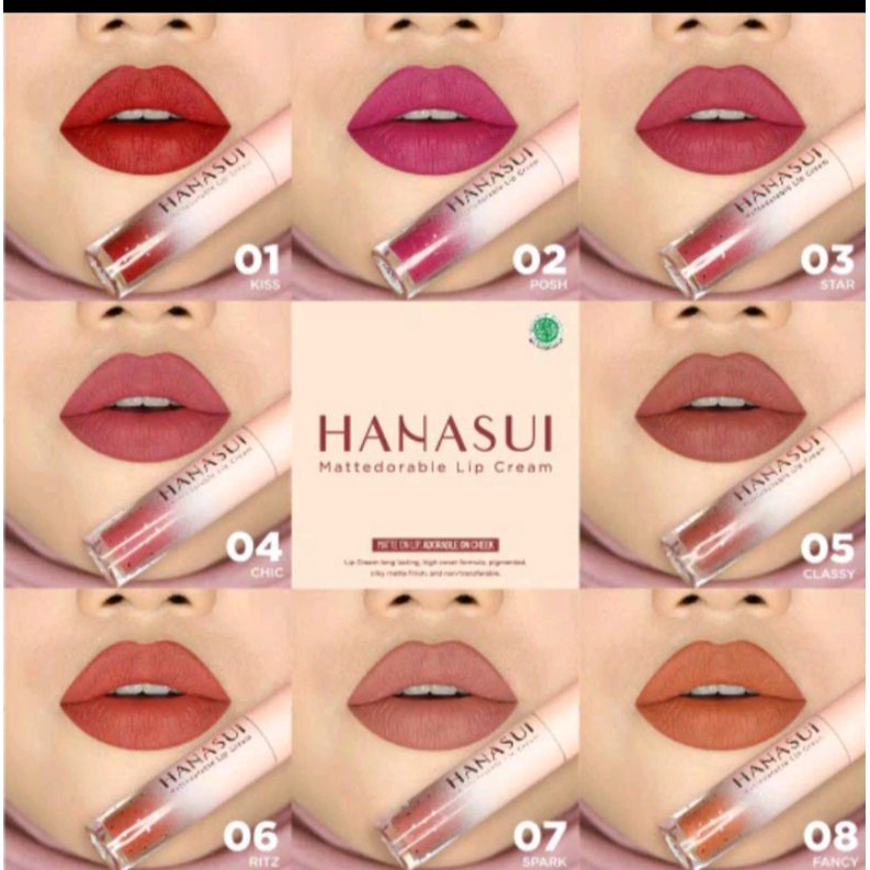 Hanasui Mattedorable Original Lipcream
