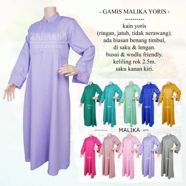 Paling Baru Gamis Zahrana Malika Yoris Angela T. Graff