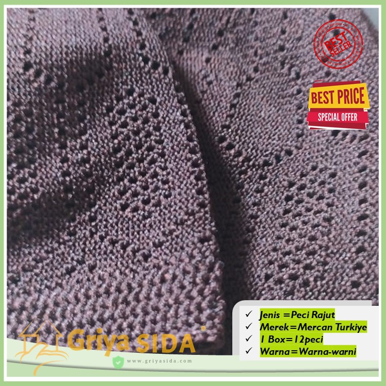 Peci Mercan Turkiye Lusinan Peci Turki Rajut Termurah Harga Grosir Oleh-oleh haji